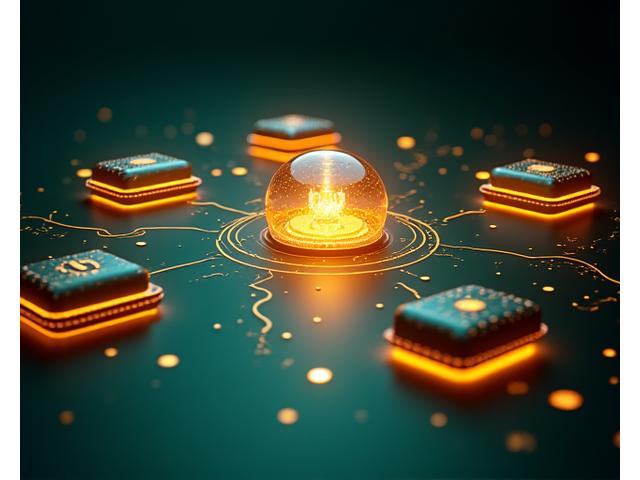 A complex diagram showcasing various hotel systems (PMS, POS, CRM) seamlessly connected by a central integration hub representing Woven Rooms technology.
